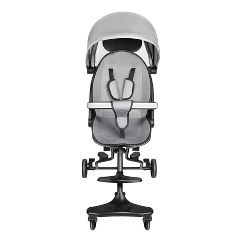 Dreirad für Kinder, mitwachsend, mit wendbarem Sitz, Baby-Dreirad mit verstellbarem Schiebegriff, Kleinkindfahrrad, Laufrad, wendbarer Sitz, 30 x 55 x 86,5 cm – Grau Dreirad für Kinder, mitwachsend, mit wendbarem Sitz, Baby-Dreirad mit verstellbarem Schiebegriff, Kleinkindfahrrad, Laufrad, wendbarer Sitz, 30 x 55 x 86,5 cm – Grau von HUOLE