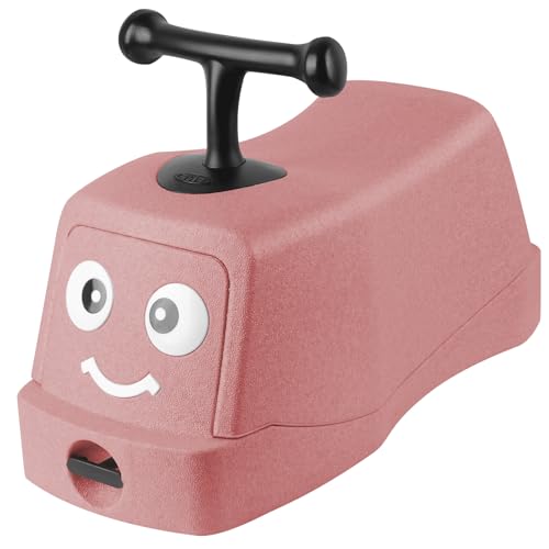 La Cosa Explore-Lauflernhilfe – Lenkrad – für Kinder ab 12 Monaten – Spielzeugkiste – leise, kompakt, stabil, mehrere Richtungen (52 x 24 x 22,5 cm, Rosa) von HUOLE