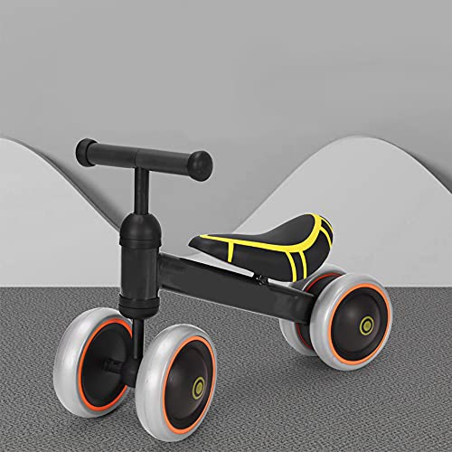 HUOLE Laufrad ab 1 Jahr, 4 Räder ohne Pedale für Indoor und Outdoor, Kinder Lauflernrad Fahrrad Dreirad für 1 2 3 Jahre Baby, Geschenk für Erstes Geburztag HUOLE Laufrad ab 1 Jahr, 4 Räder ohne Pedale für Indoor und Outdoor, Kinder Lauflernrad Fahrrad Dreirad für 1 2 3 Jahre Baby, Geschenk für Erstes Geburztag von HUOLE
