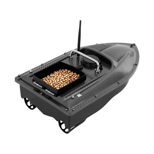 HUOMMGS 500M Fernbedienung Futterboot Angeln Köderboot Nachtangeln Fischköder Boot mit LED Licht Tragbar Kapazität Futterboot mit Köderboxen und Antenne für Flüssen, Seen, Meeren HUOMMGS 500M Fernbedienung Futterboot Angeln Köderboot Nachtangeln Fischköder Boot mit LED Licht Tragbar Kapazität Futterboot mit Köderboxen und Antenne für Flüssen, Seen, Meeren von HUOMMGS