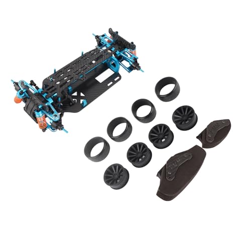 HUONIU Carbonfaser-Chassis-Kit mit Motorbasis aus Aluminiumlegierung für TT01 1/10 RC Car HUONIU Carbonfaser-Chassis-Kit mit Motorbasis aus Aluminiumlegierung für TT01 1/10 RC Car von HUONIU
