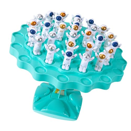 HURRISE Balance Tree Game Toy, Plastik -Puzzle Frühes Bildungsverfahren Interactive Balance Tree Brettspiel Bilanz Spiel mit Mehreren Spielmodi für Eltern -Kind Interaktion (Blue) von HURRISE