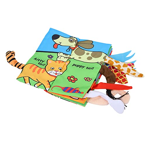 HURRISE Crinkle Bücher für Babys, Waschbare Softtücher Bücher Badbücher Unzerstörbarer Babybuch Sensorisches Spielzeug Frühschullernspielzeug für Neugeborene Babys Säuglinge Kleinkinder (Welpen HURRISE Crinkle Bücher für Babys, Waschbare Softtücher Bücher Badbücher Unzerstörbarer Babybuch Sensorisches Spielzeug Frühschullernspielzeug für Neugeborene Babys Säuglinge Kleinkinder (Welpen von HURRISE