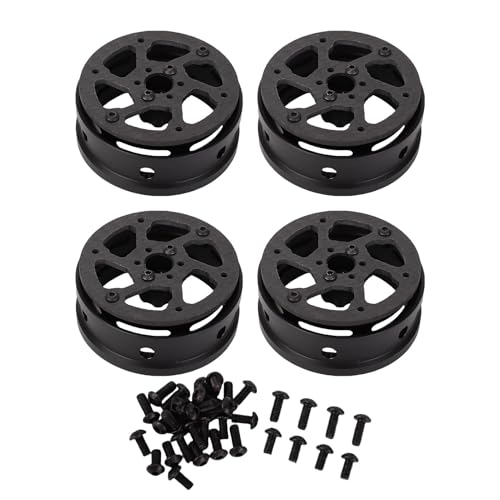 HUSHUI 4pcs 2,2 Zoll Kohlefaser RC Felgen Hochfest HUSHUI 4pcs 2,2 Zoll Kohlefaser RC Felgen Hochfest von HUSHUI