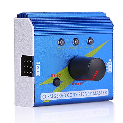 HUSHUI ESC Master Servo Tester, Elektronischer Geschwindigkeitsregler-Prüfer RC-Flugzeug-, Auto- und Bootsmotortests von HUSHUI