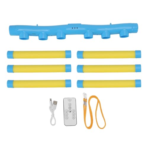 HUSHUI Handspeed Challenge Toy, Falling Sticks Catch Game, Interactive Eye Coordination Training Game für Kinder und Erwachsene (Gelb) von HUSHUI