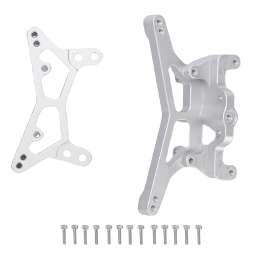 HUSHUI RC -Auto Vorderen Heck -Stoßdämpferhalterungen Vorne, 1/24 RC -Auto -Stoßturm -Upgrade -Teile von HUSHUI
