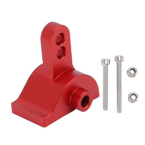 HUSHUI RC Hinterachse Link Anfall für SCX10 III AR45P LCG 1/10 RC -Autoachse -Legierung Metall Heck Anti -Squat -Halterung (Rot) von HUSHUI