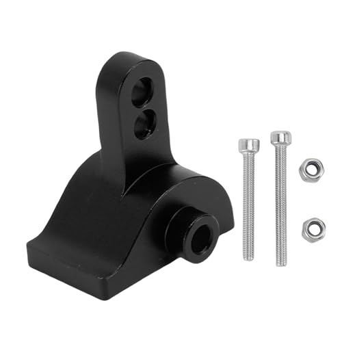HUSHUI RC Hinterachse Link Anfall für SCX10 III AR45P LCG 1/10 RC -Autoachse -Legierung Metall Heck Anti -Squat -Halterung (Schwarz) von HUSHUI