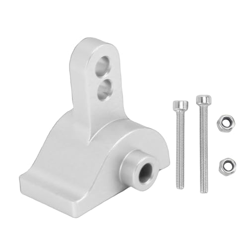 HUSHUI RC Hinterachse Link Anfall für SCX10 III AR45P LCG 1/10 RC -Autoachse -Legierung Metall Heck Anti -Squat -Halterung (Silber) von HUSHUI