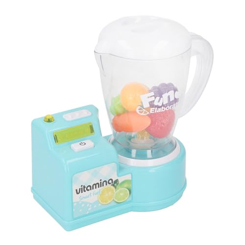 Tun So, DASS Spielen Spielzeug Spielen, Realistisches Juicer -Spielzeugset für, Küchengeräte Spielset mit Lichtern und Geräuschen, Inspirieren Sie Essen, Tun Spielen (Grün) von HUSHUI