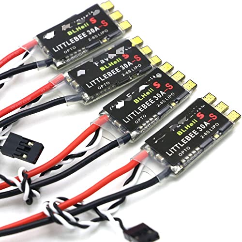 1/2/ 4/8 Stück FVT for LITTLEBEE Little Bee for BLHeli-s for SPRING 20A / 30A ESC 2-6 S Stützen for Mulitshot for Opto Oneshot42 OneShot125 Multic (Color : 8 pieces) von HUTIANSN