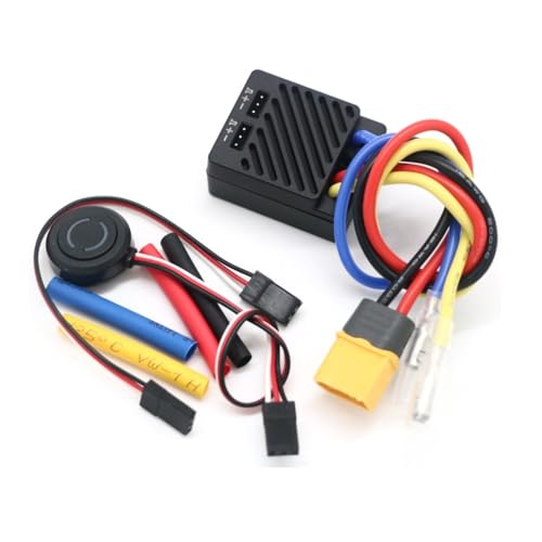 Aber sie gewinnen ja auch For ISDT ESC70 for WP 1080 70A Bürstenmotor ESC Wasserdicht 2-3S Telefonsteuerung Elektronischer Geschwindigkeitsregler for RC-Auto 1:10 1:8 Ersatzteile sind vorhanden ( Size von HUTIANSN