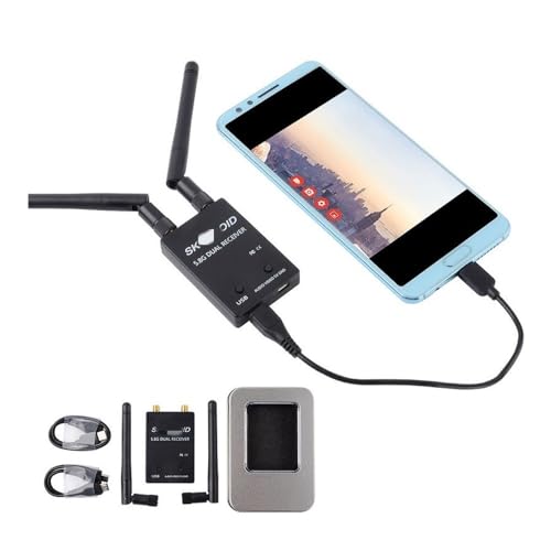 Aber sie gewinnen ja auch for FUAV for UVC Dual / Single Antenna Control for OTG 5,8G 150CH Vollkanal FPV Empfänger W/Audio for RC Drone Teile Ersatzteile sind vorhanden ( Size : Dual Black ) von HUTIANSN