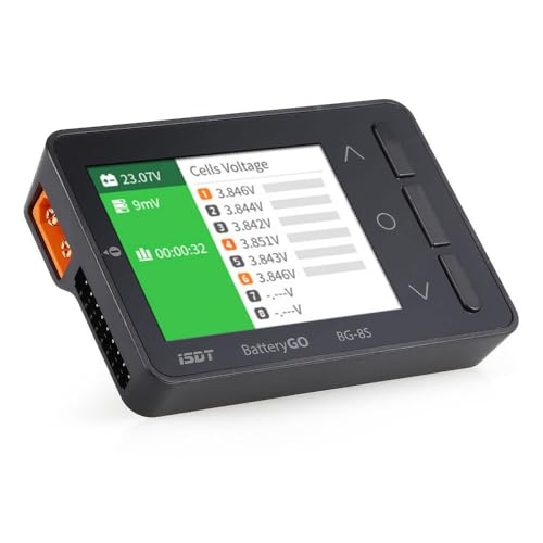 HUTIANSN For ISDT for BattGo BG-8S Smart Batterie Checker Balancer Empfänger Signal Tester Schnell Ladung Funktion von HUTIANSN