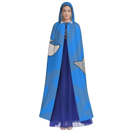 HUTOOLEE Grauer Gans Kapuzenumhang für Halloween, Cosplay, Abschlussball, Party, Comic, Con für Erwachsene, Party-Dekoration, Umhang, schöner Grafikdruck HUTOOLEE Grauer Gans Kapuzenumhang für Halloween, Cosplay, Abschlussball, Party, Comic, Con für Erwachsene, Party-Dekoration, Umhang, schöner Grafikdruck von HUTOOLEE
