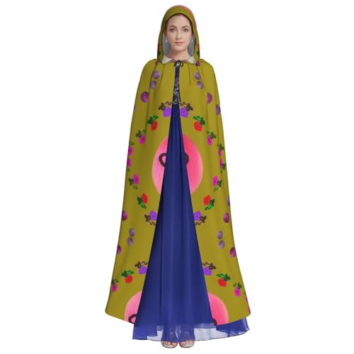 HUTOOLEE Lustiges Gesicht Pfirsich Kapuzenumhang Halloween Cosplay Abschlussball Party Comic Con Erwachsene Party Dekoration Umhang Schöner Grafikdruck Schwarz HUTOOLEE Lustiges Gesicht Pfirsich Kapuzenumhang Halloween Cosplay Abschlussball Party Comic Con Erwachsene Party Dekoration Umhang Schöner Grafikdruck Schwarz von HUTOOLEE
