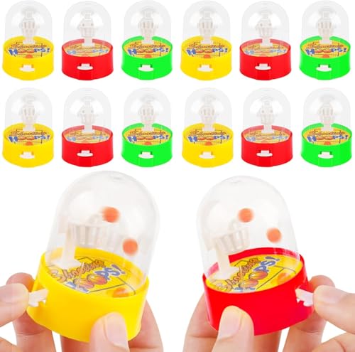 HUTRADE 28er Pack Mini-Fingerbasketball-Spielset – Basketball-Partygeschenke, Fidget-Spielzeug für Jungen (8-12 Jahre), Tisch-Basketballspiel, Goodie-Bag-Füllung & Geburtstagsdeko von HUTRADE