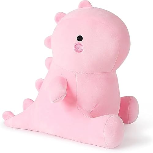 HUTRADE Cute Dinosaur Plush Halloween Dino Stuffed Animals Plushies Toys Super Soft Dolls Birthday Gifts for Kids Girls Boys Black 12 inch (10 inch Rosa) von HUTRADE