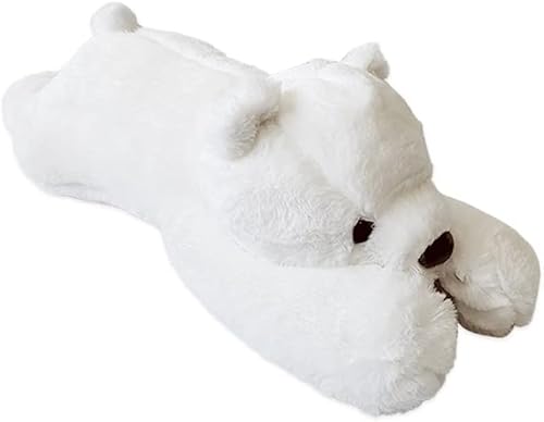 HUTRADE Gewichtetes Plüschtier 0,6 Pfund (270g) – Eisbär Kuscheltier, weiches kuscheliges Spielzeug, Geschenk für Kinder, 28 cm (17 inch) von HUTRADE