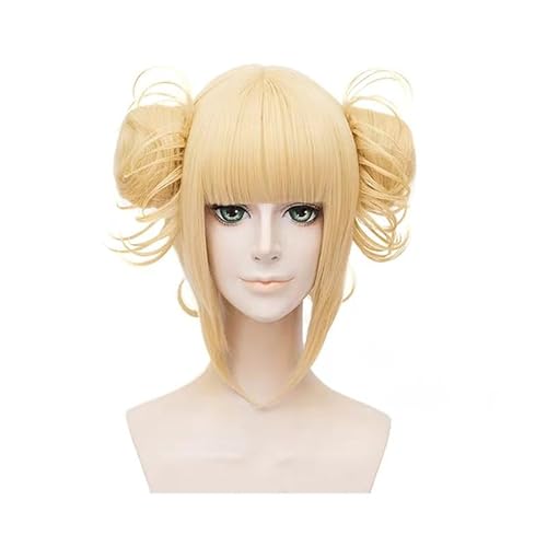 HUTRADE MHA Cosplay Costumes,Himiko Women's High School Uniform Sailor JK Costumes Dress Set (wig, One size) von HUTRADE