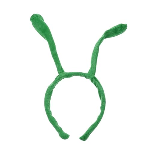 HUUiWAA Antenne Stirnband Tier Biene Tentakel Haar Band Flexible Party Bevorzugung Haar Reifen (Grün, eine Größe) von HUUiWAA