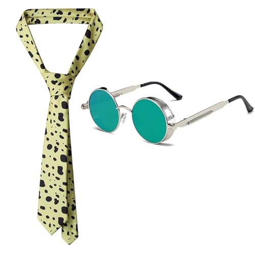 HUUiWAA K.ento Cosplay Krawatte und Brille Anime Cosplay Prop für Fans HUUiWAA K.ento Cosplay Krawatte und Brille Anime Cosplay Prop für Fans von HUUiWAA