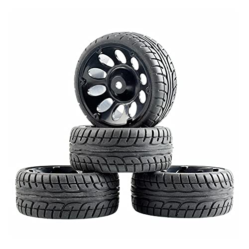 HUVNEXA 4 STÜCKE Speed ​​Tire Insert Schwammrad, for HSP, 1/10 1:10 Tourenwagen RC Rim06-8003 RC-Autoreifen(Rim06H-8003) von HUVNEXA
