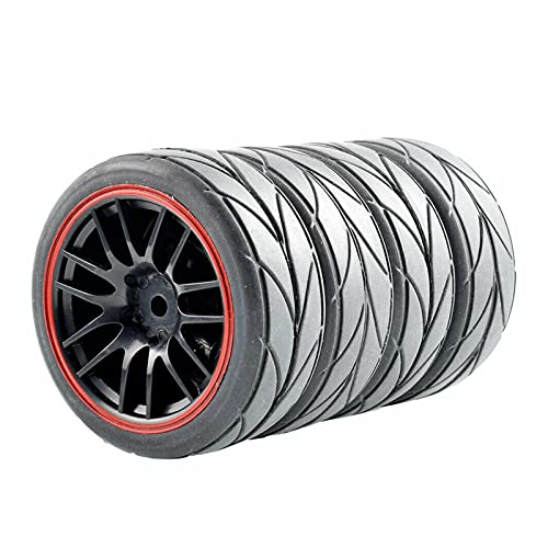 HUVNEXA Grip-Reifen-Einsatz, Schwamm-Rad, for HSP, for HPI Racing, 1/10 1:10 On-Road-Car RC 9068-6081 RC-Autoreifen von HUVNEXA