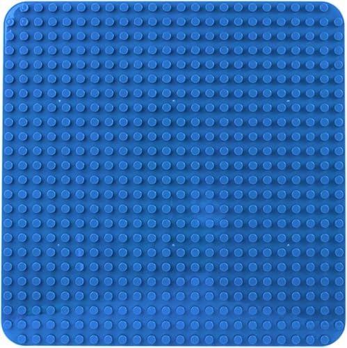 Große Bauplatte Kompatibel mit Lego Duplo Platten,38.4 * 38.4cm Classic Grundplatte mit 24 x 24 Noppen für Duplo Steine,Konstruktionsspielzeug für Kleinkinder,Mädchen und Jungen, Blau Große Bauplatte Kompatibel mit Lego Duplo Platten,38.4 * 38.4cm Classic Grundplatte mit 24 x 24 Noppen für Duplo Steine,Konstruktionsspielzeug für Kleinkinder,Mädchen und Jungen, Blau von HUYIYI