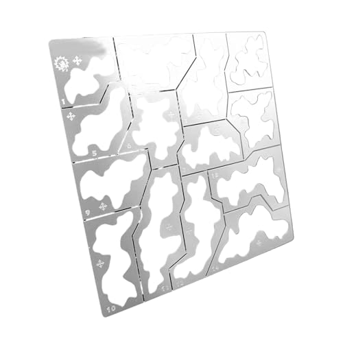 HVRFJXI Detaillierte Schablonenspray Boardplatte Für Professionelles Modell Für Handwerkskunstprojekt Maskierungsplatten Gut Gemacht Wird HVRFJXI Detaillierte Schablonenspray Boardplatte Für Professionelles Modell Für Handwerkskunstprojekt Maskierungsplatten Gut Gemacht Wird von HVRFJXI