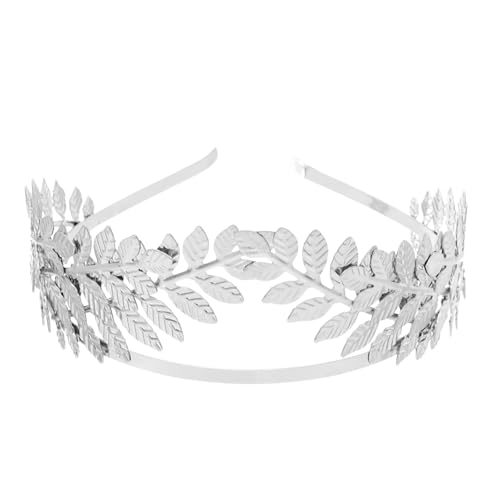 HVRFJXI Halloween Kopfschmuck Blatt Stirnbänder Braut Griechisch Blumenhaar Accessoire Für Kostümpartys Modischer Look von HVRFJXI