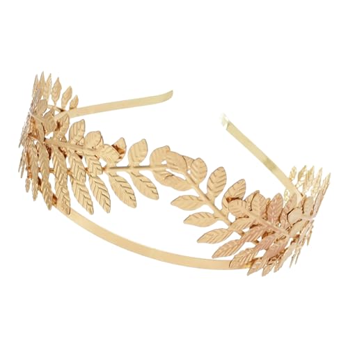 HVRFJXI Halloween Kopfschmuck Blatt Stirnbänder Braut Griechisch Blumenhaar Accessoire Für Kostümpartys Modischer Look HVRFJXI Halloween Kopfschmuck Blatt Stirnbänder Braut Griechisch Blumenhaar Accessoire Für Kostümpartys Modischer Look von HVRFJXI