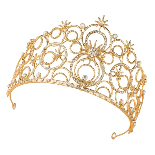HVRFJXI Prinzessin Hair Hoop Glendrowns Proms Für Königin Geburtstag Stirnbänder Foto Requisiten Elegante Kostüm Kopfbedeckung HVRFJXI Prinzessin Hair Hoop Glendrowns Proms Für Königin Geburtstag Stirnbänder Foto Requisiten Elegante Kostüm Kopfbedeckung von HVRFJXI