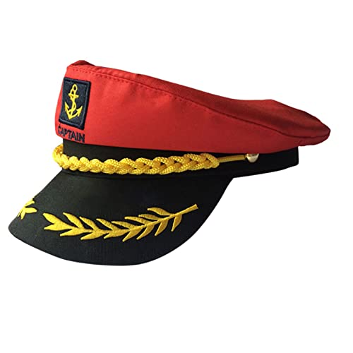 HVRFJXI Sailor Hat Sailor Captain Kostüm Sailor Men Yacht Captain Hat Navy Marine Lustige Party Hüte Kostümzubehör Accessoires HVRFJXI Sailor Hat Sailor Captain Kostüm Sailor Men Yacht Captain Hat Navy Marine Lustige Party Hüte Kostümzubehör Accessoires von HVRFJXI