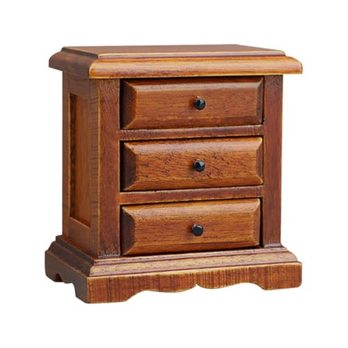 Holzminiatur Seitenschrankmodellmöbel Für 1/12 Dollhouses Enthusiasten Und Handwerksliebhaber Sammlung Dekoration von HVRFJXI