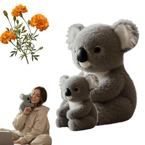 The Koaly Emotional, The Koaly Emotionale Heilung Auf Anfrage, Soft Koala Plush Mimics Natural Movements Like a Real Koala, mit Technologie für Geborgenheit & Stressabbau (20CM+29CM) von HVZUYY