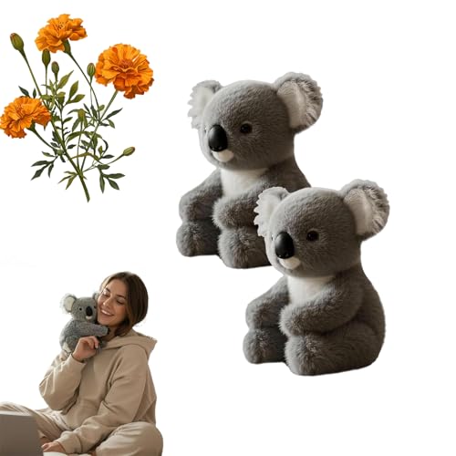 The Koaly Emotional, The Koaly Emotionale Heilung Auf Anfrage, Soft Koala Plush Mimics Natural Movements Like a Real Koala, mit Technologie für Geborgenheit & Stressabbau (25CM*2) von HVZUYY
