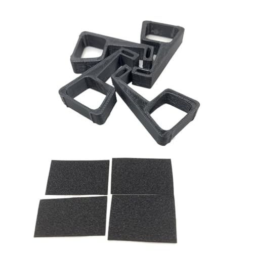 HWBZDPZQD 1Set (4 STÜCKE) for Playstation 4 for PS4 for Slim Pro Füße Standkonsole Horizontale Halterung Spielmaschine Kühlhalterung(for PS4) von HWBZDPZQD