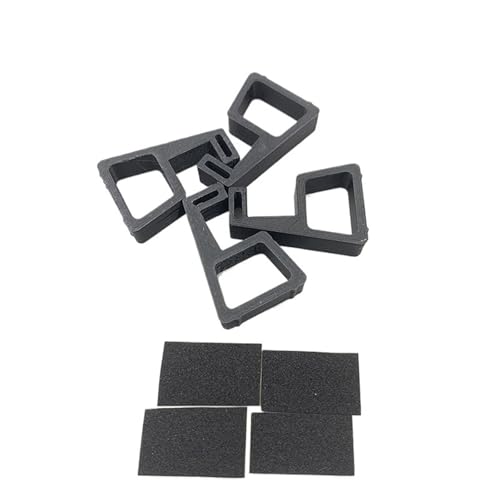 HWBZDPZQD 1Set (4 STÜCKE) for Playstation 4 for PS4 for Slim Pro Füße Standkonsole Horizontale Halterung Spielmaschine Kühlhalterung(for PS4 PRO) von HWBZDPZQD
