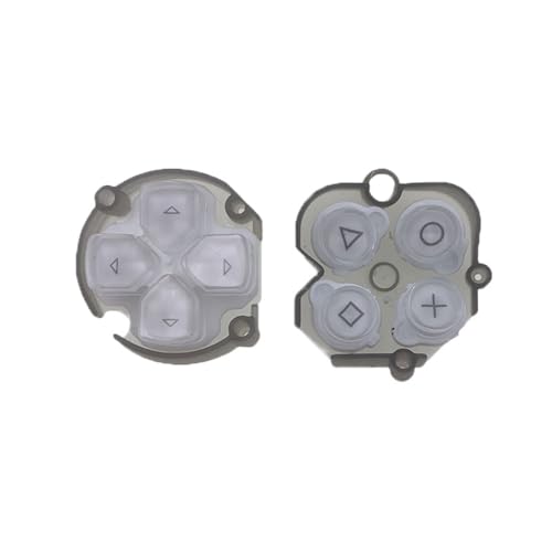 HWBZDPZQD 1Set Ersatz for PS for Vita 1000 for ABXY-Funktionsrichtungstaste D-Pad Bewegungsaktionstasten Kreuztaste for PSV1000 LR(White D-pad) von HWBZDPZQD