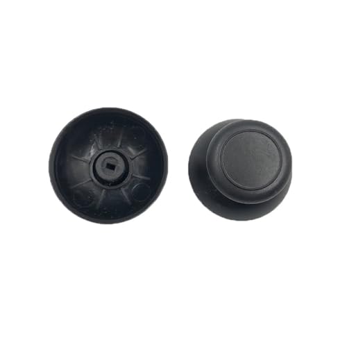 HWBZDPZQD 2 Stücke 3D Analog Joystick Thumb-Stick Grip Cap Controller Reparatur Abdeckung Rocker for Nintend for WIIU Pro WiiU Pad Gamepad(Small Holes Black) von HWBZDPZQD
