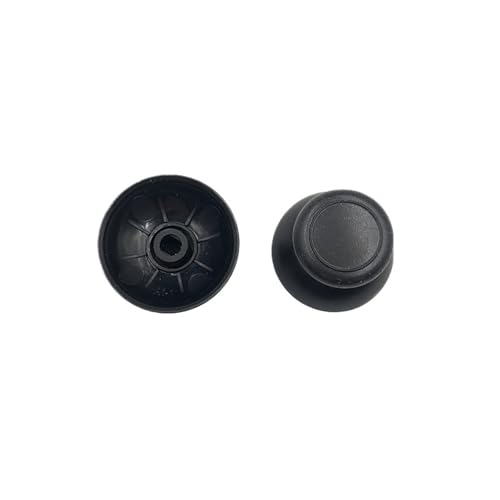 HWBZDPZQD 20 Stücke 3D Analog Joystick Thumb-Stick Grip Cap Controller Reparatur Abdeckung Rocker for Nintend for WIIU Pro WiiU Pad Gamepad(Big Holes Black) von HWBZDPZQD
