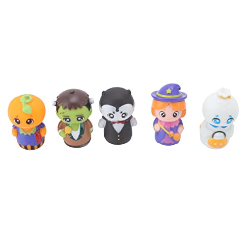 HWGING Halloween Finger Puppen 5pcs Cartoon Niedliche Fingerpuppen für Halloween Party Geschichtenerzählen mit Sicherem Hautfreundlichem Material HWGING Halloween Finger Puppen 5pcs Cartoon Niedliche Fingerpuppen für Halloween Party Geschichtenerzählen mit Sicherem Hautfreundlichem Material von HWGING