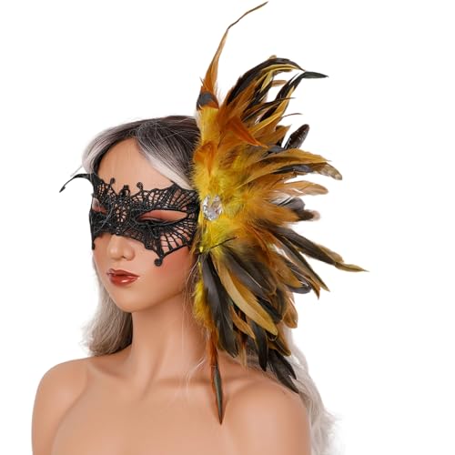 Damen-Maskeraden, Venezianer, Halloween, Karneval, Party, Tanz, Abschlussball, Halbgesichtsmaskeraden Damen-Maskeraden, Venezianer, Halloween, Karneval, Party, Tanz, Abschlussball, Halbgesichtsmaskeraden von HXNH