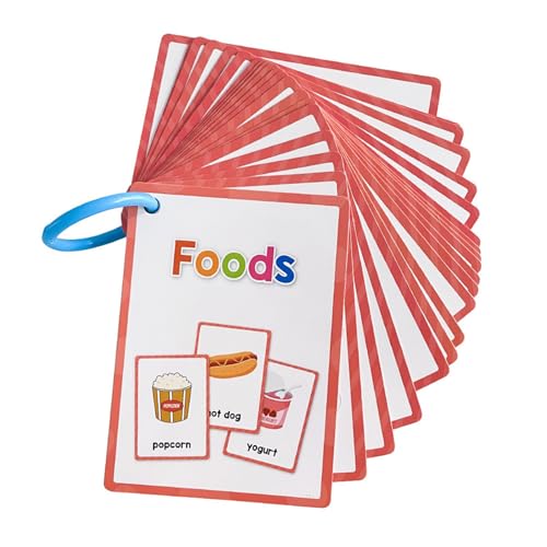 Englische Wörter, Lernkarten, interaktives Vokabelkarteikarten, Kinder, frühes Lernen, Wortkarte für Kleinkinder, Vorschüler, 3–8 Kinder, Vokabelbau Englische Wörter, Lernkarten, interaktives Vokabelkarteikarten, Kinder, frühes Lernen, Wortkarte für Kleinkinder, Vorschüler, 3–8 Kinder, Vokabelbau von HXNH