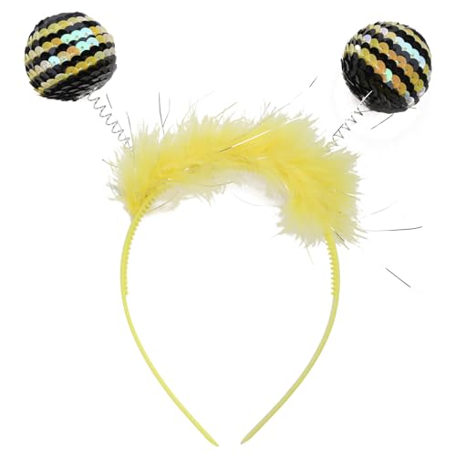 HXNH Haarreif Schnecke Kostüm Requisiten mit Pailletten Bopper Tentakel für Kinder Erwachsene Halloween HXNH Haarreif Schnecke Kostüm Requisiten mit Pailletten Bopper Tentakel für Kinder Erwachsene Halloween von HXNH