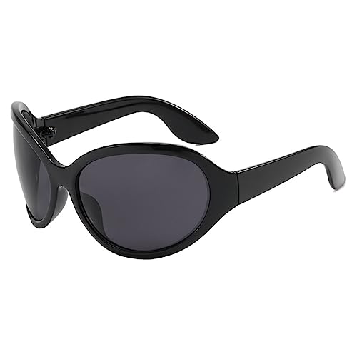 HXNH Punk Alien Shades Brille UV400 Wrap Around Alien HXNH Punk Alien Shades Brille UV400 Wrap Around Alien von HXNH