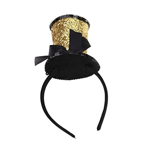 Haarreif mit Zylinderhut, Dekoration, Live-Übertragung, Haarhalter, Weihnachtsfeier, Kostüm, Kopfbedeckung für alle Haarreif mit Zylinderhut, Dekoration, Live-Übertragung, Haarhalter, Weihnachtsfeier, Kostüm, Kopfbedeckung für alle von HXNH