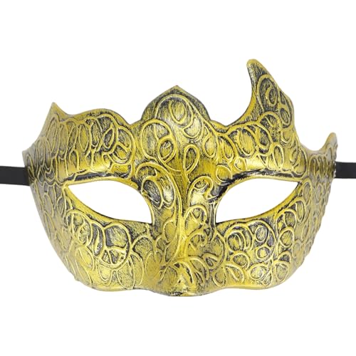 Halloween für Herren, Karneval, Karneval, Maskeraden, Party, halbes Gesicht, Retro-Maskeraden, Halloween-Party, Karneval Halloween für Herren, Karneval, Karneval, Maskeraden, Party, halbes Gesicht, Retro-Maskeraden, Halloween-Party, Karneval von HXNH